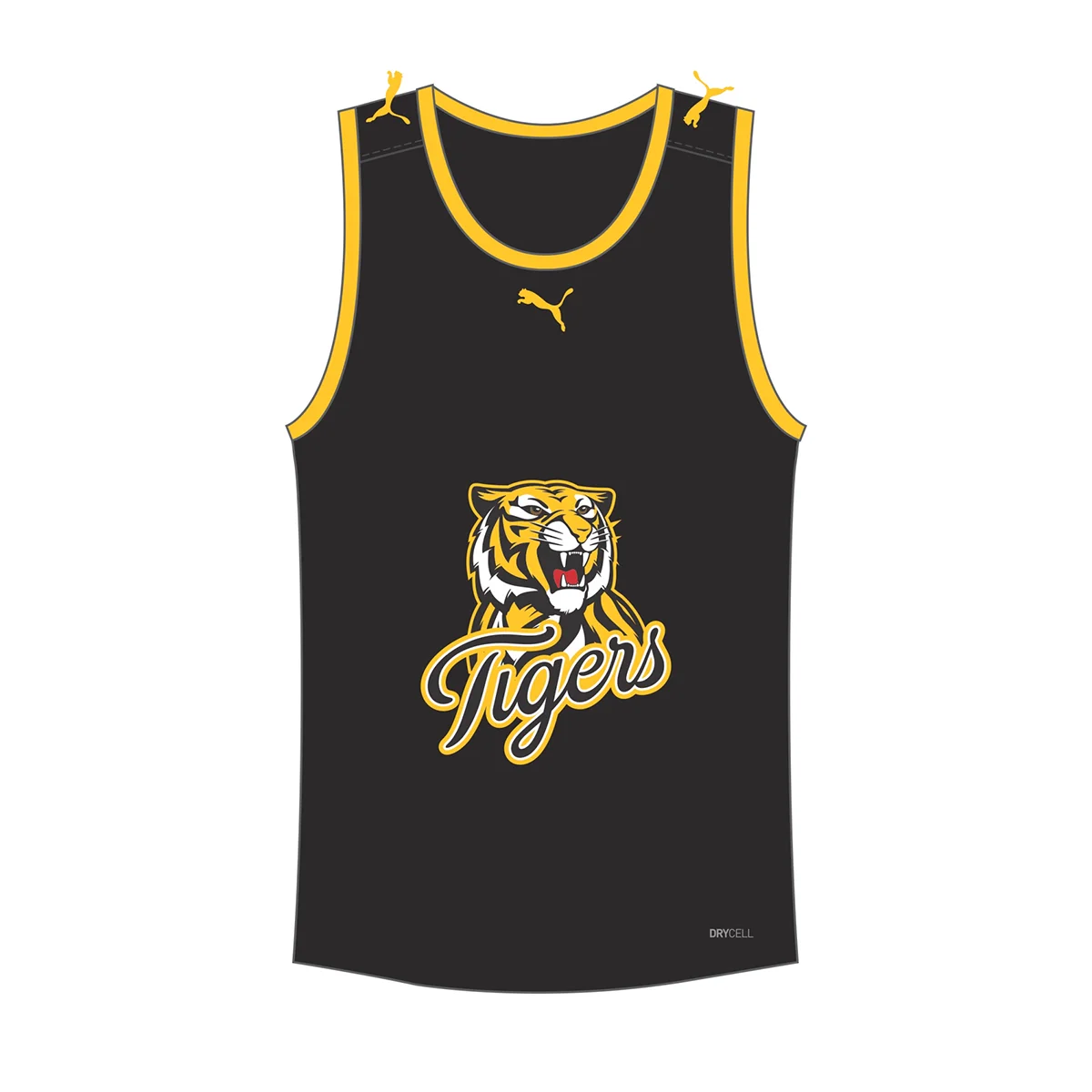Sublimated Training Singlet (Black)